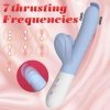 Silicone Vibrator 7 Powerful Modes - 
Flapping and 7 Thrusting
Heating